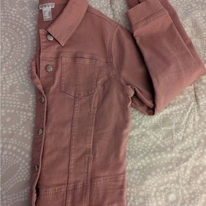 Medium Magenta Jean Jacket